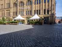 Classic Architecture in Germany: A Building with a Courtyard