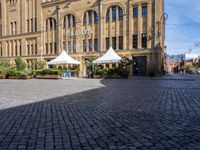 Classic Architecture in Germany: A Building with a Courtyard