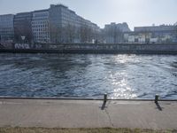 Germany: Clear Sky, Bridges, and Pathways Along the River