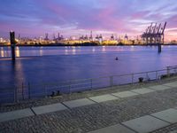 Germany's Cobblestone Streets: A View of Hamburg's Cloudy Sky