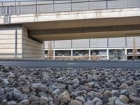 Germany's Concrete Bridge: Under a Clear Sky