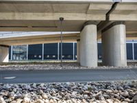 Germany's Concrete Bridge: Under a Clear Sky