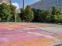 Germany: Concrete Graffiti Sport Courtyard