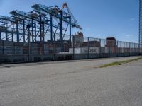 Germany's Container Port: Under a Clear Sky