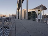 Germany at Dawn: The Concrete Building