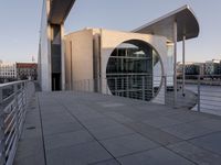 Germany at Dawn: The Concrete Building