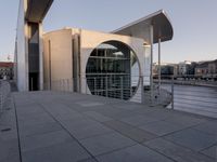 Germany at Dawn: The Concrete Building