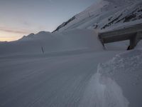 Dawn in Germany: Mountain Landscape with Clear Sky