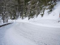 Germany: Day Time Winter Road in Nature