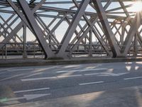 Daytime in Germany: Asphalt Road Bathed in Sunshine and Clear Sky