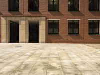 Germany: Europe Urban Brick Wall Facade 003