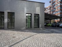 Germany European Business District with Modern Building 001