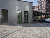 Germany European Business District with Modern Building 002