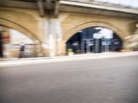 Fast Drive in Germany: Reflections of an Urban Landscape