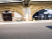 Fast Drive in Germany: Reflections of an Urban Landscape
