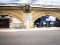 Fast Drive in Germany: Reflections of an Urban Landscape
