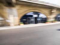 Fast Drive in Germany: Reflections of an Urban Landscape