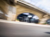 Fast Drive in Germany: Reflections of an Urban Landscape