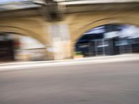 Fast Drive in Germany: Reflections of an Urban Landscape