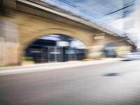 Fast Drive in Germany: Reflections of an Urban Landscape