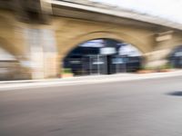 Fast Drive in Germany: Reflections of an Urban Landscape