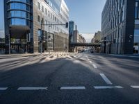 Germany's Financial District: Urban Office Building with Clear Sky