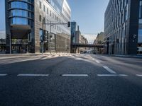 Germany's Financial District: Urban Office Building with Clear Sky