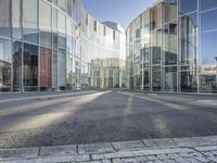 Germany's Glass Facade: A Unique Urban Design