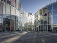 Germany's Glass Facade: A Unique Urban Design