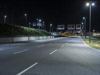 Germany's Highway at Night: Lighting the Black Asphalt