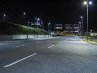 Germany's Highway at Night: Lighting the Black Asphalt