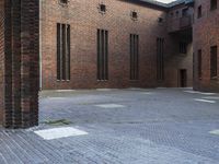 Germany's Industrial Warehouse: A Stunning Brick Wall