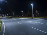 Germany's Infrastructure: Nighttime Views of the Highway