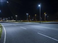 Germany's Infrastructure: Nighttime Views of the Highway