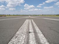 Germany Landscape: Clear Sky and Asphalt Road