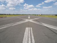 Germany Landscape: Clear Sky and Asphalt Road