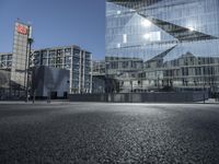 Germany's Metropolitan Area: High-Rise Buildings and Reflections