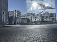 Germany's Metropolitan Area: High-Rise Buildings and Reflections