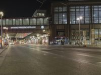 Germany's Metropolitan Area: Streets Lit by Urban Street Lights