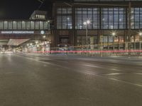 Germany's Metropolitan Area: Streets Lit by Urban Street Lights