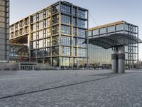 Germany's Mixed-Use Building: A Stunning Plaza