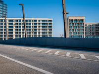 Modern Architecture and Bridge in Hamburg, Germany