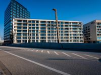 Modern Architecture and Bridge in Hamburg, Germany