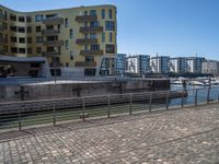 A Modern Pier in the Coastal Area of Germany