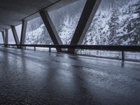 Germany Monochrome Curved Road Bridge Tunnel