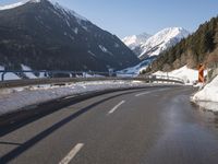 Mountain Pass in Germany's Alpine Region