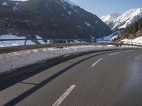 Mountain Pass in Germany's Alpine Region