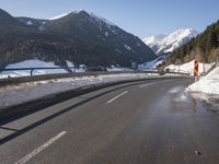 Mountain Pass in Germany's Alpine Region