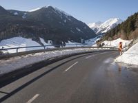 Mountain Pass in Germany's Alpine Region