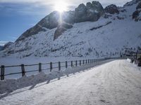 Germany's Mountain Pass: Sunrise Over a Glacial Landscape
